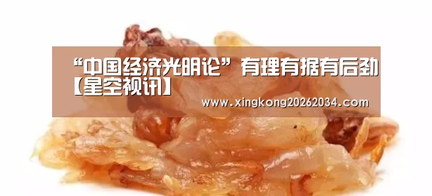 “中国经济光明论”有理有据有后劲【星空视讯】(图4) 星空平台